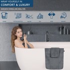 4pcs 35 x70  Oversized Bath Towels Set Bath Sheet Soft Bathroom Shower Towels