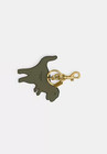 Coach Cbg74 Green Rexy Leather Bag Charm Key Ring New Nwt