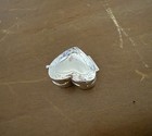925 Sterling Silver Vintage Engraved Heart Pill Box