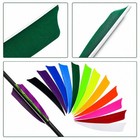 3  4  5  Archery Arrow Natural Turkey Feathers Shield Cut Fletching Fletches Diy