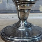 M  Fred Hirsch Sterling Silver Weighted Candle Holders  315 Monogrammed   Read