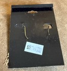 1990 Big Step Productions Nkotb New Kids On The Block Dangle Earrings Silver