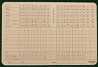 Whippoorwill Club Golf Scorecard  new   Unused 