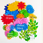 Lot 160 Mixed Flowers   Leaves Die Cuts  Scrapbook  Embellishments Greeting Card