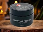Luxury Shaving Cream For Men- Sandalwood Scent Soft  Smooth   Silky Shaving 4oz