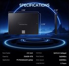 4tb 2tb 1tb Ssd 2 5   Sata Iii Internal Solid State Drive Pc mac 560mb s