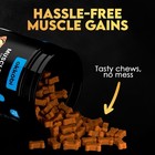 High Protein Muscle Gain Chews For Dogs - Weight Gain Supplements - 150 Count