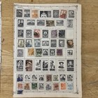 Lot Of New And Used Stamps From All Over The World  On Paper 