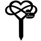 Grave Decorations For Cemetery Grave Marker Memorial Stakes  Waterproof Metal 