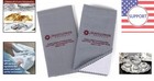 2-pack Pro Size Cotton Polishing Cloths For Gold  Silver   Platinum Jewelry