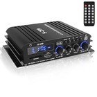 Romicta Home Audio Amplifier Receiver  Bluetooth 5 0 Mini Amp With 4 1 Channel