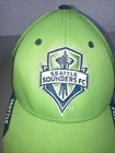 Seattle Sounders Fc Mls Adidas Hat Cap Adult One Size Strapback Soccer A-5