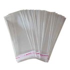 100pcs Multiple Size Clear Self Adhesive Cello Cellophane Bag Small Plastic Bags