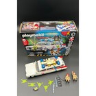 Playmobil Ghostbusters Ecto-1 9220 And Firehouse 9219 Set Bundle Lot