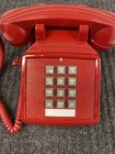 Cortelco 250047-vba-20m Single Line Desk Telephone - Red