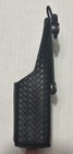 Caseguys Johnson   Motorola  Leather Radio Holder Holster Basket Weave Police