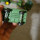 4 Vintage Ertl John Deere Diecast Farm  Set Tractor  Baler  Wagon 