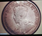 1921 Canada 25 Cents Silver Coin George V Century Collector s Coin