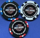 Harley Davidson 250th Anniversary Of Usa Poker Chip Tower s Quad City Hd pick 1 