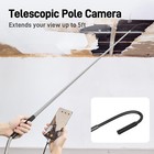 Usb-c Borescope Inspections Telescopic Pole Camera Fit For Android And Iphone 16
