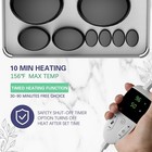 Aicnly Hot Stones Massage Set With Temperature Adjustment-20 Pcs Basalt Hot S   