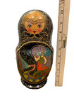 Matryoshka Russian Nesting Dolls Hand Panted 10pc Fairy Folk Tales Vintage