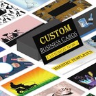 2500pcs Custom Full Color Business Cards Double-sided Printing Waterproof