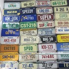 Vintage 1980s Post Cereal License Plates Complete Set 50 States Miniature Metal