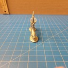 Vintage Spoontiques Pewter Unicorn Figurine M523 Crystal Ball Red Eyes Fantasy
