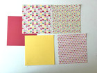 K166 - Bake Me Happy Made With Love 6x6 Scrapbook Card Kit With Diecuts