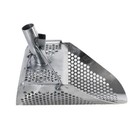 Dune Kraken 11  X 8  Stainless Steel Metal Detector Sand Scoop W  2 Handles