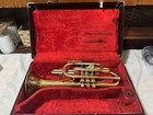 1948 Martin Committee Bb Cornet Elkhart In Orig  Martin Wurlitzer Case S 165375