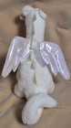 Ty B Buddy  magic  Adorable Sparkling White Irredescent Winged Dragon Mwmt 2002 