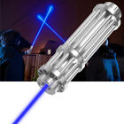 5w High Power Blue Burning Laser Pointer Adjustable Visible Beam Dot Light 450nm