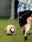 Lionel Messi Argentina Signed Photo 16x20 Framed Beckett Coa