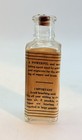 Antique Etching Acid Poison Bottle Fireside Studios       