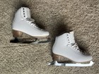 Jackson Elle Figure Skates Fs2130 Women   s Size 7w  Aspire Blades 10    Gently Used