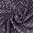Faux Fur Fabric Plush Cloth Sewing Craft For Blanket Bag Costume Background Diy