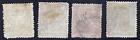Turkey 1891 Newspaper Stamps Sc P10 P13 Neatly Used