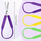 3pcs Adaptive Scissors For Toddlers 5 5 Inch Colorful Training Scissors For Kids