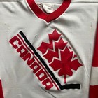 Vintage Team Canada Hockey Jersey Xl White 1980s