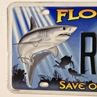 Florida Save Our Seas Shark License Plate Scuba Divers Specialty Fl Tag Rhu36