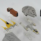 Hot Wheels Star Wars Starships Diecast Vehicles Ships With Stands Lot Of 10