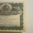 Armstrong Rubber Company Of Ill  Stock Certificate 5 Shares Oct 28 1924