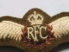 Wwi Royal Flying Corps Pilot Wings British Rfc Uniform Patch Insignia Repro   1