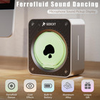 Ferrofluid Sound Dancing ferrofluid In Rgb Light ferrofluid Display For Desktop 