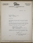 Edward V   eddie  Rickenbacker - Typed Letter Signed 07 11 1929
