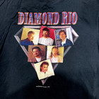 Vintage T Shirt Xl Diamond Rio Country Music Artist Tour Tee Authentic
