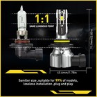 Auxito Combo 4 9005 9006 Led Headlight Bulbs High Low Beam Kit White 120000lm Us