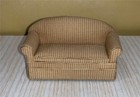 Miniature Dollhouse  1 2   1 24 Scale - Lee s Minis Butternut Sofa - A108 5